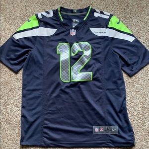 Seahawks Jersey 12th Man size L